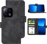 Xiaomi 13 5G Flip Wallet Case - PU Leather TPU Bumper, Shockproof Protection, Card Slots - FIXgenie